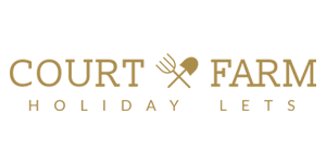 Web Design logo for Mid Wales business Court Farm