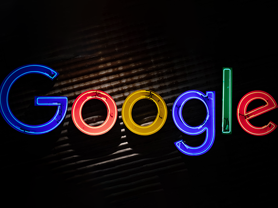 Google LED Logo
