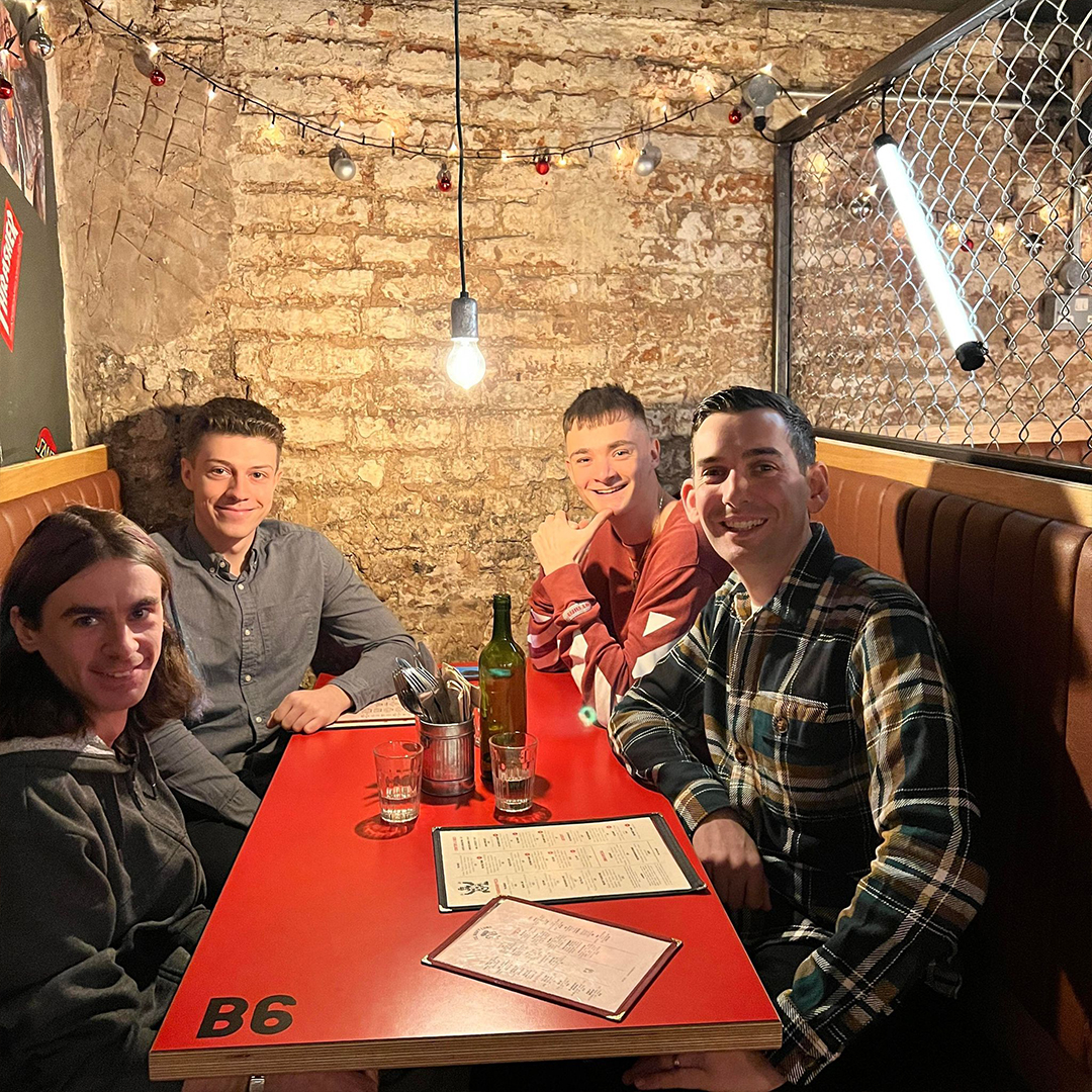 Award-Winning Digital Agency gloversure web developers sitting down at dough and oil